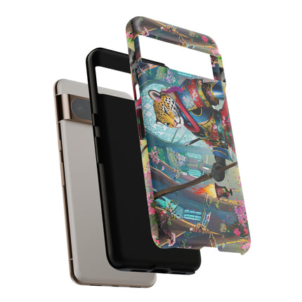 Cyberpunk Leopard Phone Cases