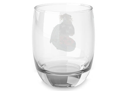 Japanese Woman by Keisai Eisen Whiskey Glass