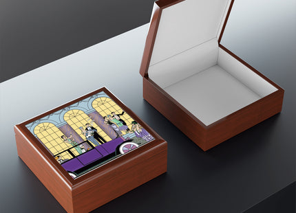 Au Revoir by George Barbier Jewelry Box