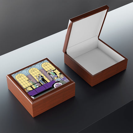 Au Revoir by George Barbier Jewelry Box