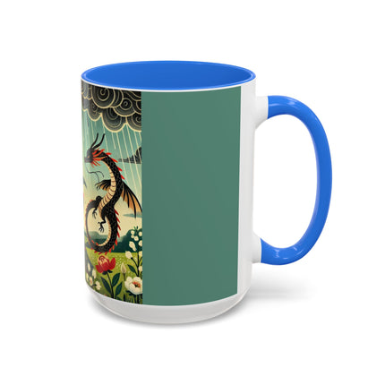 The Dragon Fairy’s Stride Colorful Mugs (11oz, 15oz)