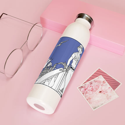 Coastal Elegance Slim Water Bottle