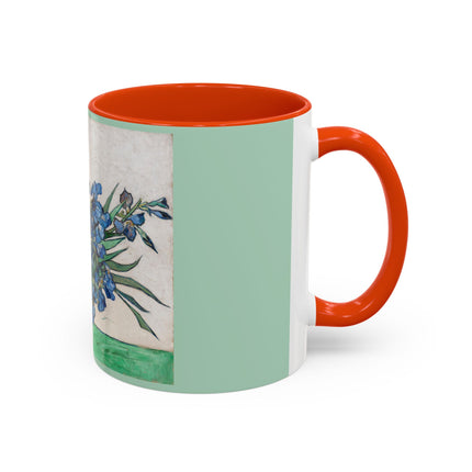 Irises by Vincent Van Gogh Colorful Mugs (11oz, 15oz)