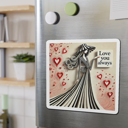 Love You Always Die-Cut Magnets (5 Sizes)