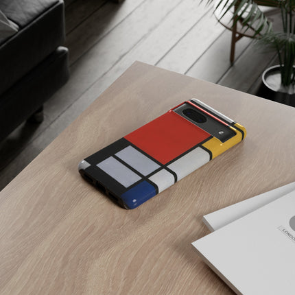 Composition with Red, Yellow, Blue, and Black by Piet Mondrian Phone Cases