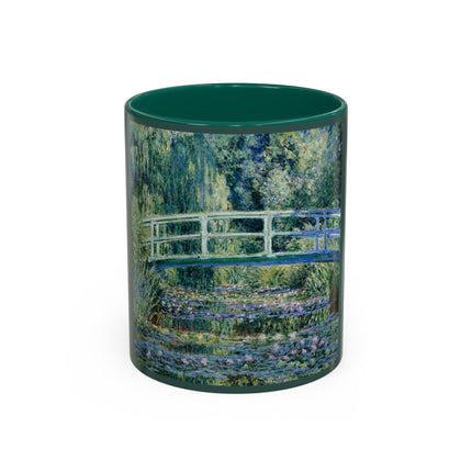 Water Lilies and Japanese Bridge by Claude Monet Colorful Mugs (11oz, 15oz)