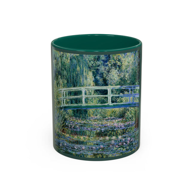 Water Lilies and Japanese Bridge by Claude Monet Colorful Mugs (11oz, 15oz)
