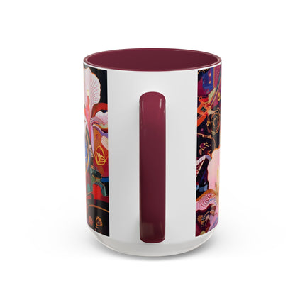 Ethereal Irises Colorful Mugs (11oz, 15oz)