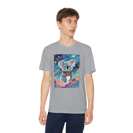 Cute Koala Youth Competitor Tee – Dreamy Skies & Whimsical Wonder