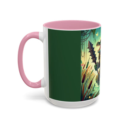 Swamp Tyrant Colorful Mugs (11oz, 15oz)