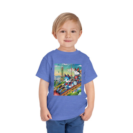 Kitsune Carnival Toddler Short Sleeve Tee
