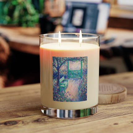 The Artist’s Garden Scented Candle - Full Glass, 11oz