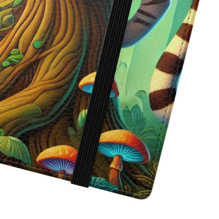 🐅🌿 Silent Stripes Flip Case – Stealth, Grace & Enchanted Forest