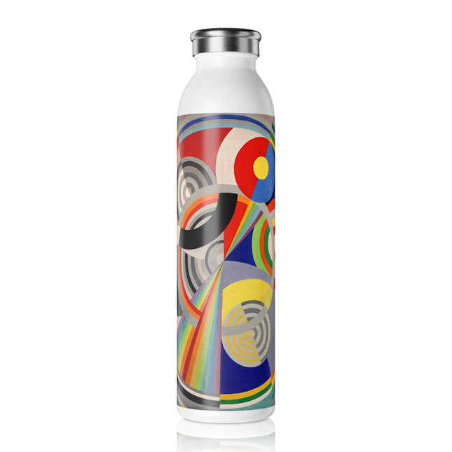 Rythme No. 1 by Robert Delaunay Slim Water Bottle
