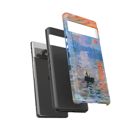 Sunrise by Claude Monet Phone Cases