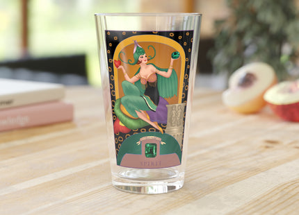 May & Emerald Zodiac Pint Glass