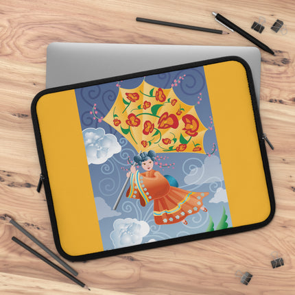 Flight of Blossoms Laptop Sleeve