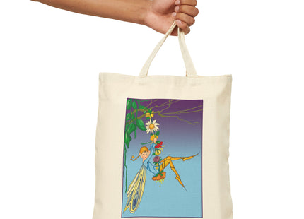 A Fairy's Delight Cotton Canvas Tote Bag