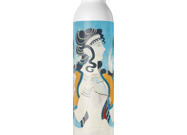 Reproduction of Ladies in Blue by Emile Gilliéron Slim Water Bottle