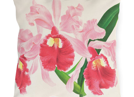 Cattleya gigas by Jean Jules Linden Outdoor Pillows