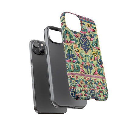 Colorful Flower Pattern by Owen Jones Phone Cases