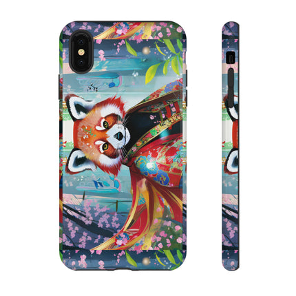 Cybernetic Red Panda Phone Cases