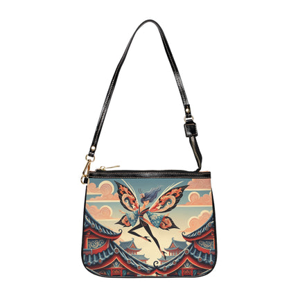 The Dragon Fairy of the Temple Shoulder Bag – Mythic Grace & Ancient Power