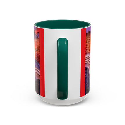 Dramatic Sunset Sky Colorful Mugs (11oz, 15oz)