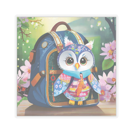 Baby Owl Kiss-Cut Stickers (4 Sizes)