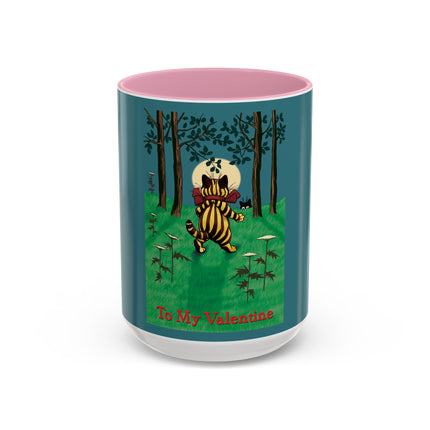 Peekaboo by Louis Wain Colorful Mugs (11oz, 15oz)