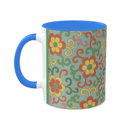 Examples of Chinese Ornament, Pl.09 by Owen Jones Colorful Mugs, 11oz