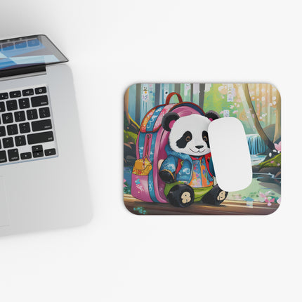 Baby Panda Mouse Pad, Rectangle