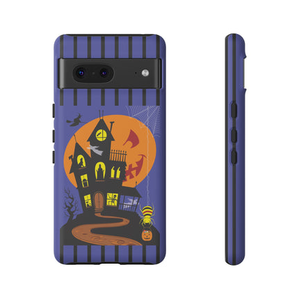 Halloween Night at the Haunted House Phone Cases