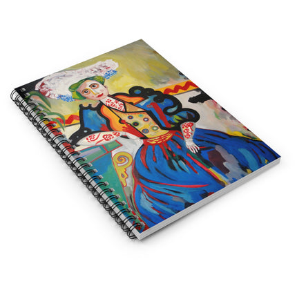 A Mulher by Amadeo de Souza-Carosa Spiral Notebook - Ruled Line