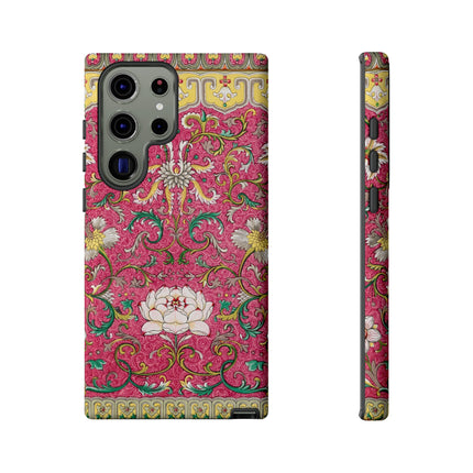 Pink Floral Pattern by Owen Jones Phone Cases