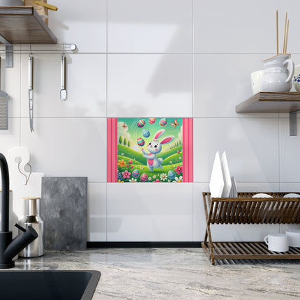 Easter Bunny’s Ceramic Tile