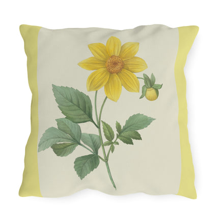 Choix des plus belles fleurs Pl 031 by Pierre Joseph Redouté Outdoor Pillows