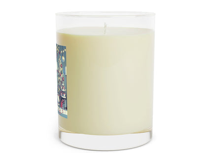 Whimsical Christmas Tea Party Scented Candle - Full Glass, 11oz