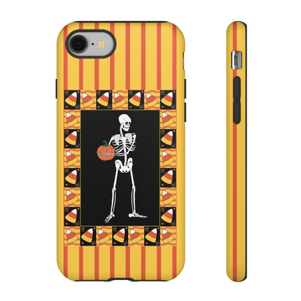 Candy Corn Skeleton Phone Cases