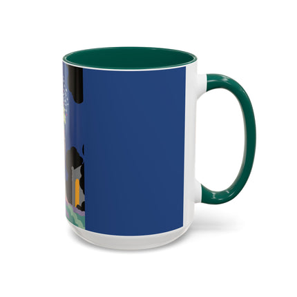 Butterfly Enchantress Colorful Mugs – Ethereal Art Deco Magic & Transformation