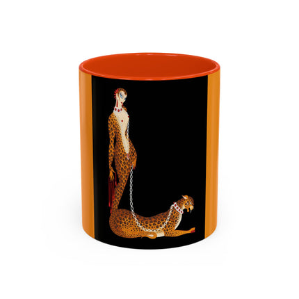 Leopard Queen Colorful Mugs – Wild Beauty & Art Deco Glamour