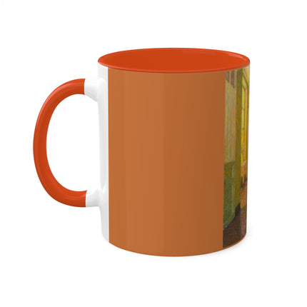 Interior, Window Light by Henri Le Sidaner Colorful Mugs, 11oz