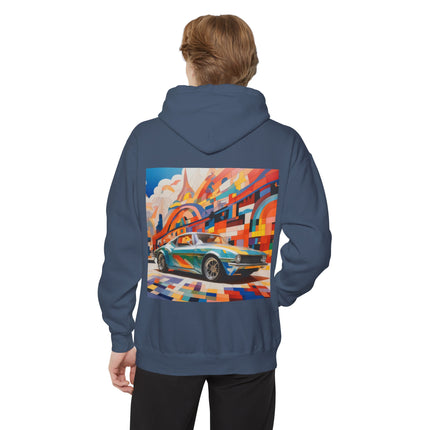 1969 Dodge Charger Daytona Unisex Garment-Dyed Hoodie