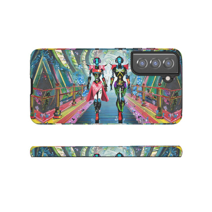 Cyber Punk Robot Models Phone Cases