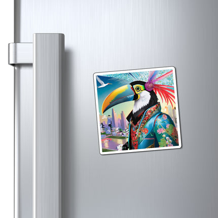 Cyber Toucan Chic Magnet (3 Sizes)