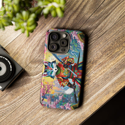 Cyberpunk Samurai Phone Cases