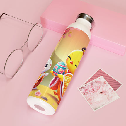 Whimsical Springtime Exchange Slim Water Bottle