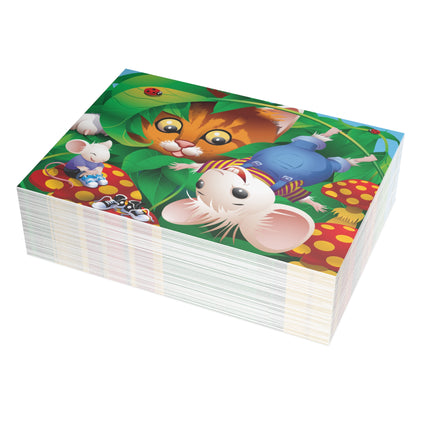 Whimsical Adventure Greeting Cards (1, 10, 30, and 50pcs)