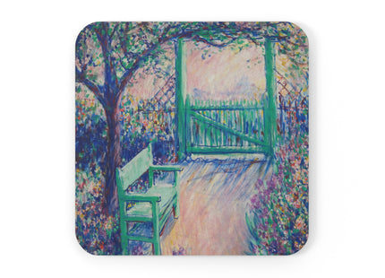 The Artist’s Garden Cork Back Coaster