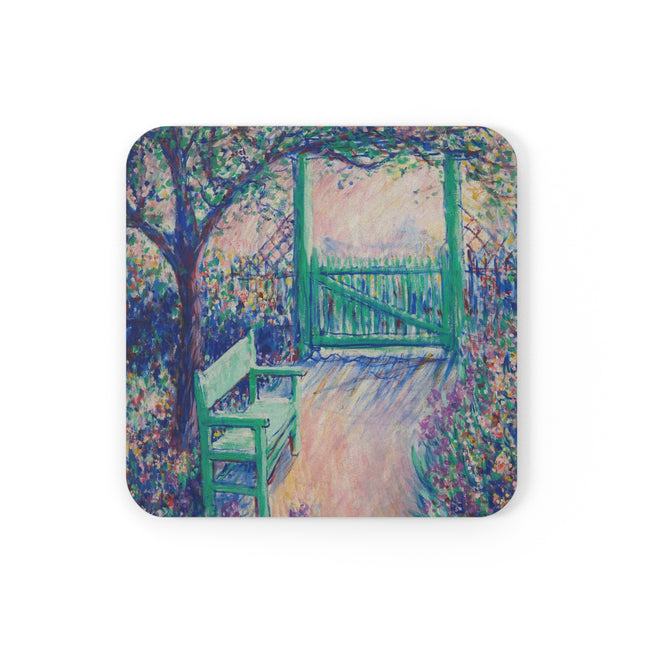The Artist’s Garden Cork Back Coaster